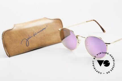 John Lennon - The Dreamer With Pink Mirrored Sun Lenses, Size: extra small, Made for Men and Women