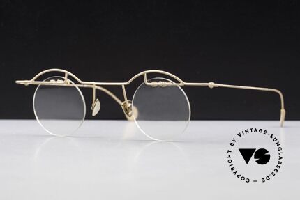 Paul Chiol 02 Bauhaus Eyeglasses Rimless, filigree and cleverly devised design; simply chichi, Made for Men and Women