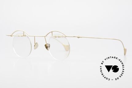 Paul Chiol 02 Bauhaus Eyeglasses Rimless, an unworn masterpiece with original DEMO lenses, Made for Men and Women