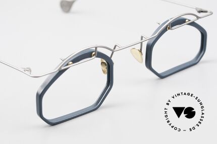 Paul Chiol 12 Art Designer Glasses Vintage, the frame can be glazed optionally (optical / sun), Made for Men and Women