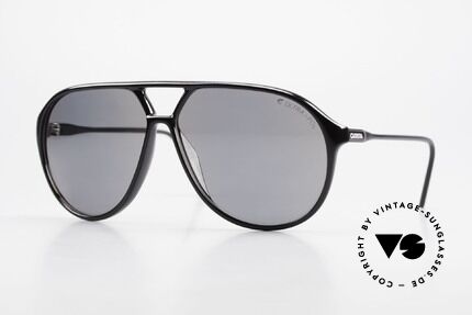 Carrera 5425 Polarized Sunglasses 80's 90's, vintage shades of the Carrera Collection from 1989/90, Made for Men