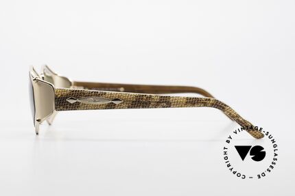 Cazal 912 Snakeskin Frame Pattern, top-notch craftsmanship and very pleasant to wear!, Made for Women