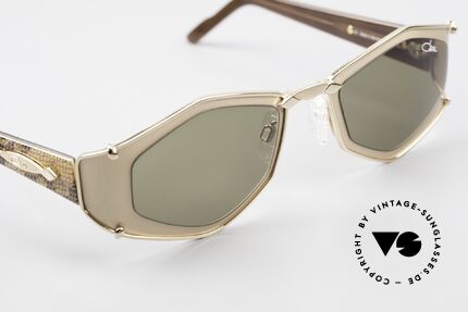 Cazal 912 Snakeskin Frame Pattern, NO RETRO fashion, but an original from the late 90's, Made for Women
