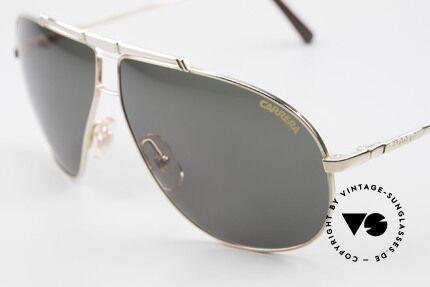 Carrera 5401 Large Aviator Shades Extra Lenses, vintage rarity comes with 1 pair replacement sun lenses, Made for Men