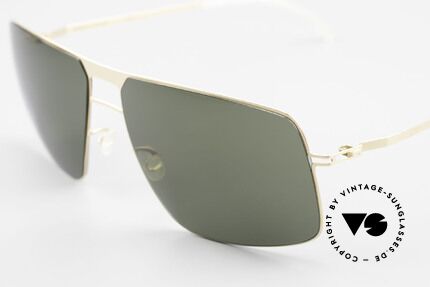 Mykita Leif Designer Shades Zeiss Lenses, innovative and flexible metal frame in Large to XL size, Made for Men