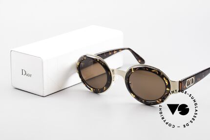 Christian Dior 2037 Round Ladies Sunglasses 90's, Size: large, Made for Women