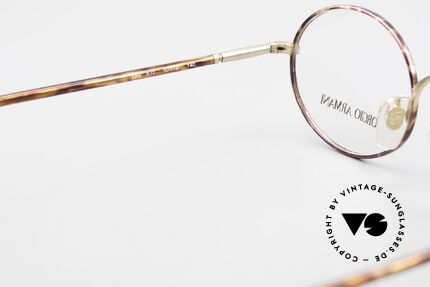 Giorgio Armani 189 Classic Oval Designer Frame, DEMO lenses should be replaced with prescriptions, Made for Men