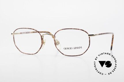 Giorgio Armani 187 Classic 90's Men's Eyeglasses, timeless vintage Giorgio Armani designer eyeglasses, Made for Men Giorgio Armani 187 Classic 90's Men's Eyeglasses, timeless vintage Giorgio Armani designer eyeglasses, Made for Men