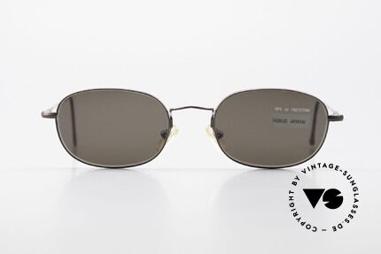 Giorgio Armani 234 Classic Designer Shades 80's, discreet metal frame in tangible premium-quality, Made for Men and Women