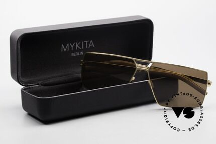 Mykita Viktor Square Designer Sunglasses, Size: large, Made for Men