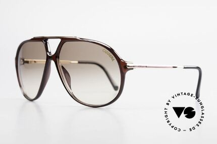 Carrera 5405 Old 90's Aviator Sunglasses, brown-gradient sun lenses (for 100% UV protection), Made for Men