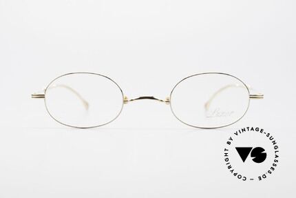 Lunor XXV Folding 04 Oval Foldable Frame Bicolor, traditional German brand; quality handmade in Germany, Made for Men and Women