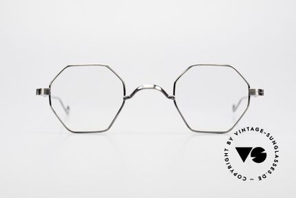 Lunor II 11 Square Panto Frame XS Small, traditional German brand; quality handmade in Germany, Made for Men and Women