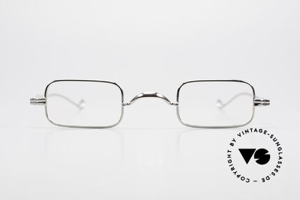Lunor II 13 Square Luxury Glasses Small, traditional German brand; quality handmade in Germany, Made for Men and Women
