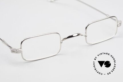 Lunor II 13 Square Luxury Glasses Small, NO RETRO EYEGLASSES; but a luxury vintage Original, Made for Men and Women