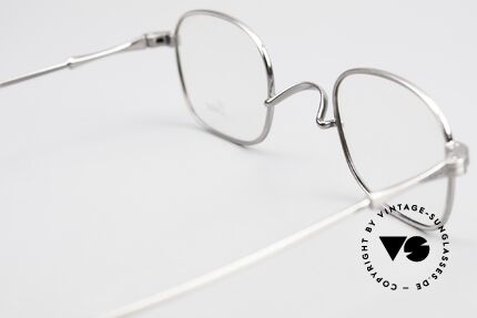 Lunor II 05 Classic Timeless Eyeglasses, classic timeless frame design; ANTIQUE SILVER finish, Made for Men and Women