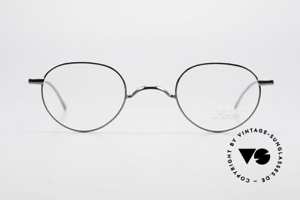 Lunor Club I 501 GM Metal Glasses Anatomic Bridge, stainless steel; classic "W-bridge", handmade in Germany, Made for Men and Women