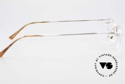 Lunor Classic One Semi Rimless Vintage Glasses, Size: small, Made for Men and Women
