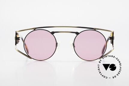 Neostyle Superstar 1 Steampunk Sunglasses Pink, the name says it all: "SUPERSTAR vintage glasses", Made for Men and Women