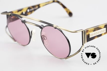 Neostyle Superstar 1 Steampunk Sunglasses Pink, metal parts in a kind of 'antique gold / burnt gold', Made for Men and Women Neostyle Superstar 1 Steampunk Sunglasses Pink, metal parts in a kind of 'antique gold / burnt gold', Made for Men and Women