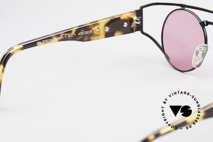 Neostyle Superstar 1 Steampunk Sunglasses Pink, an old ORIGINAL with new fancy pink sun lenses, Made for Men and Women