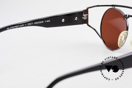 Neostyle Superstar 1 Steampunk Sunglasses 3D Red, NO RETRO sunglasses, but a rare old 90's original, Made for Men and Women Neostyle Superstar 1 Steampunk Sunglasses 3D Red, NO RETRO sunglasses, but a rare old 90's original, Made for Men and Women