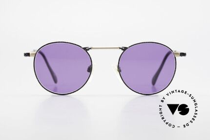 Neostyle Academic 2 80's Purple Panto Sunglasses, very interesting panto sunglasses of the 1980's, Made for Men and Women