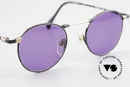 Neostyle Academic 2 80's Purple Panto Sunglasses, never worn, NOS (like all our vintage eyewear), Made for Men and Women