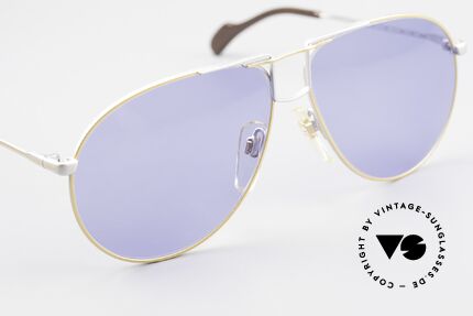 Metzler 0878 80's En Vogue Men's Shades, blue sun lenses could be replaced with prescriptions, Made for Men