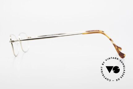 Lunor XV 321 Titanium Frame Gold-Plated, Lunor: shortcut for French "Lunette d'Or" (gold glasses), Made for Men and Women