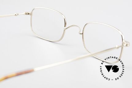 Lunor XV 321 Titanium Frame Gold-Plated, Size: small, Made for Men and Women