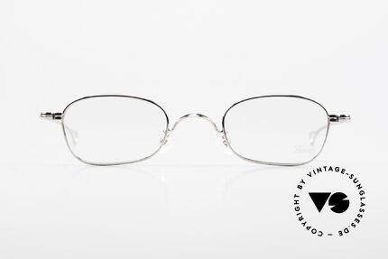 Lunor V 106 Full Metal Frame Platinum, without ostentatious logos (but in a timeless elegance), Made for Men and Women