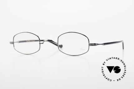 Lunor II A 16 Metal Frame Acetate Temples, Lunor II-A 16: metal frame with acetate-metal temples, Made for Men and Women