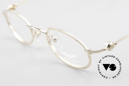 Aston Martin AM34 Oval James Bond Glasses 007, never worn (like all our rare VINTAGE high-end frames), Made for Men