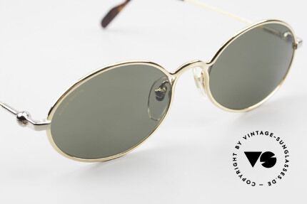 Aston Martin AM13 Oval Sunglasses James Bond, non-reflection mineral lenses with Aston Martin lettering, Made for Men