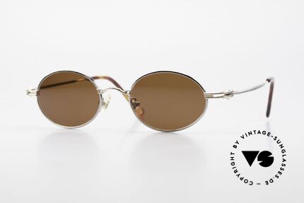 Aston Martin AM43 Ergonomic Oval Sunglasses, Aston Martin vintage luxury designer sunglasses, 48°19, Made for Men