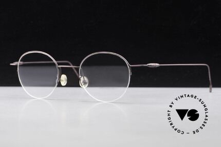 W Proksch's M61/12 Minimalist Semi Rimless Frame, NO RETRO SPECS; but an app. 25 years old rarity, Made for Men and Women
