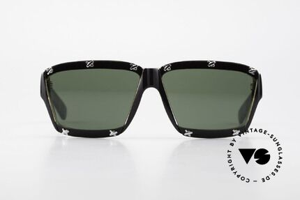 Paloma Picasso 3702 No Retro Sunglasses From 1990, spectacular design meets a brilliant frame pattern, Made for Women