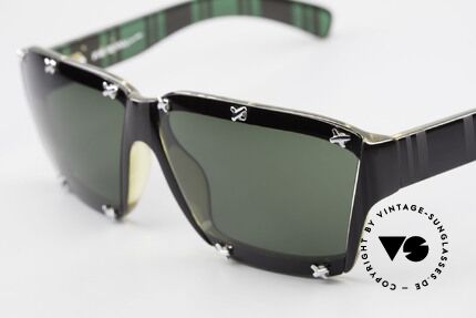 Paloma Picasso 3702 No Retro Sunglasses From 1990, the incredible Optyl material does not seem to age, Made for Women