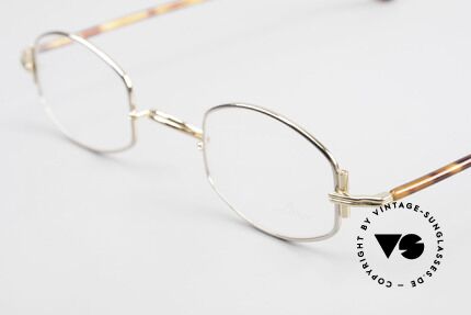 Lunor XA 03 Lunor Eyeglasses True Vintage, model "XA 03" with anatomic bridge and acetate temples, Made for Men and Women