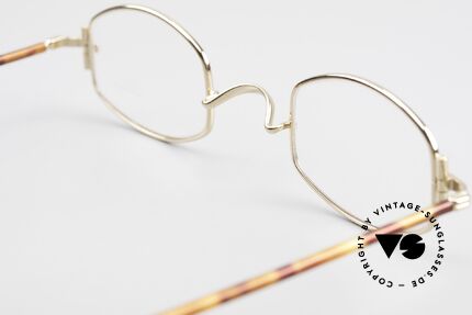 Lunor XA 03 Lunor Eyeglasses True Vintage, the frame front / frame design looks like a "LYING TON", Made for Men and Women