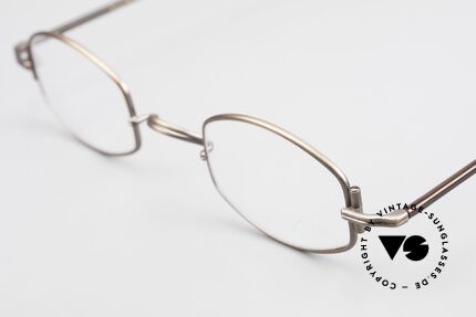 Lunor XA 03 Old Lunor Eyewear Classic, model "XA 03" with anatomic bridge and acetate temples, Made for Men and Women