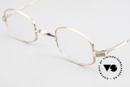 Lunor II 16 Lunor Eyeglasses Old Classic, very interesting frame finish in "antique gold", UNIQUE, Made for Men and Women