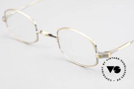 Lunor II 16 Old Classics Antique Gold, very interesting frame finish in "antique gold", UNIQUE, Made for Men and Women
