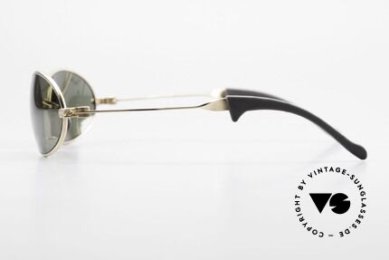 Ray Ban Orbs 9 Base Oval Gold Mirror B&L USA Shades, unworn (like all our vintage RAY-BAN USA sunglasses), Made for Men