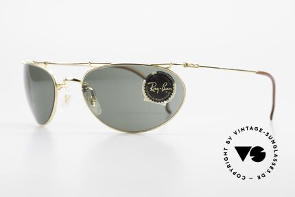 Sunglasses Ray Ban Deco Metals Wrap Old Bausch Lomb Ray-Ban USA
