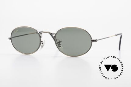 Ray Ban Classic Style I Oval Ray-Ban Sunglasses B&L, model of the old RAY-BAN 'Classic Collection', Made for Men and Women