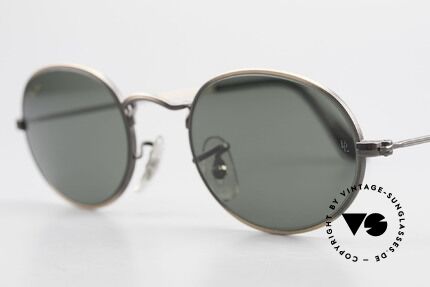Ray Ban Classic Style I Oval Ray-Ban Sunglasses B&L, original B&L name: W0969, antique bronze, G-15, Made for Men and Women