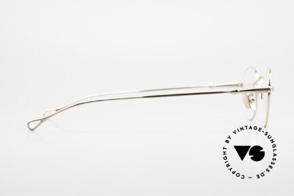 Glasses Lunor V 107 Panto Eyeglasses Gold Plated