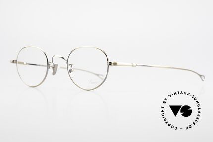 Lunor V 108 Metal Frame With Titanium Pads, model V 108: very elegant Panto glasses for gentlemen, Made for Men